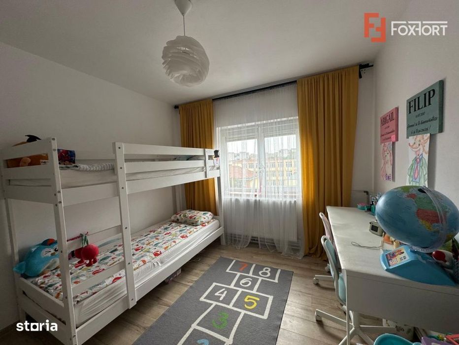 Apartament cu 5 camere, 95 mp utili - zona Fortuna