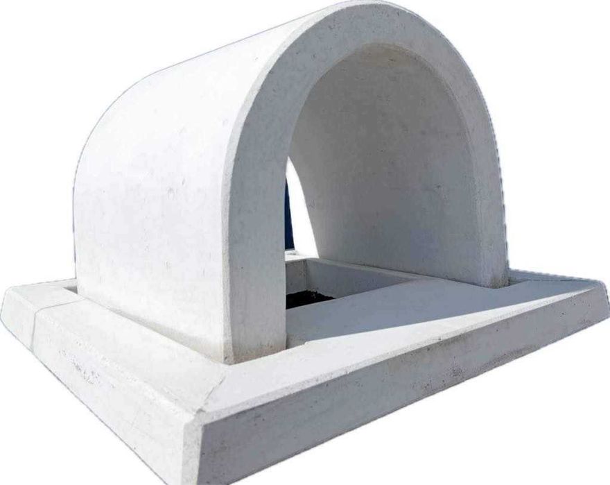 Capace de gard din beton coama gard ,stalp beton