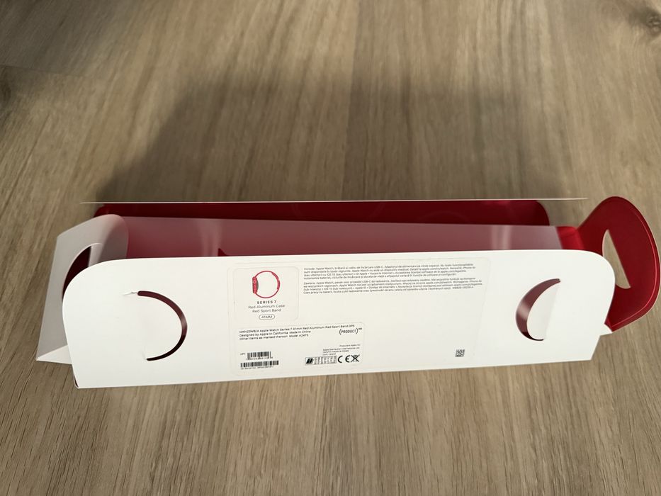 Ceas nou Apple Red Aluminium seria 7