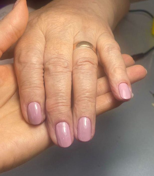 Маникюр с гель покрытием