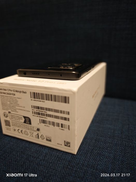 Xiaomi redmi note 12 Pro plus 5G