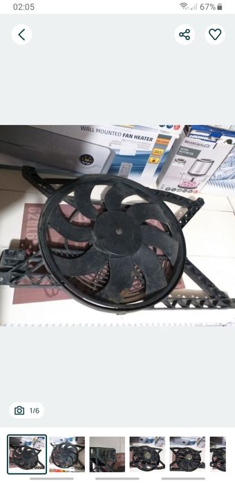 Ventilator Racire Fata Dacia Logan