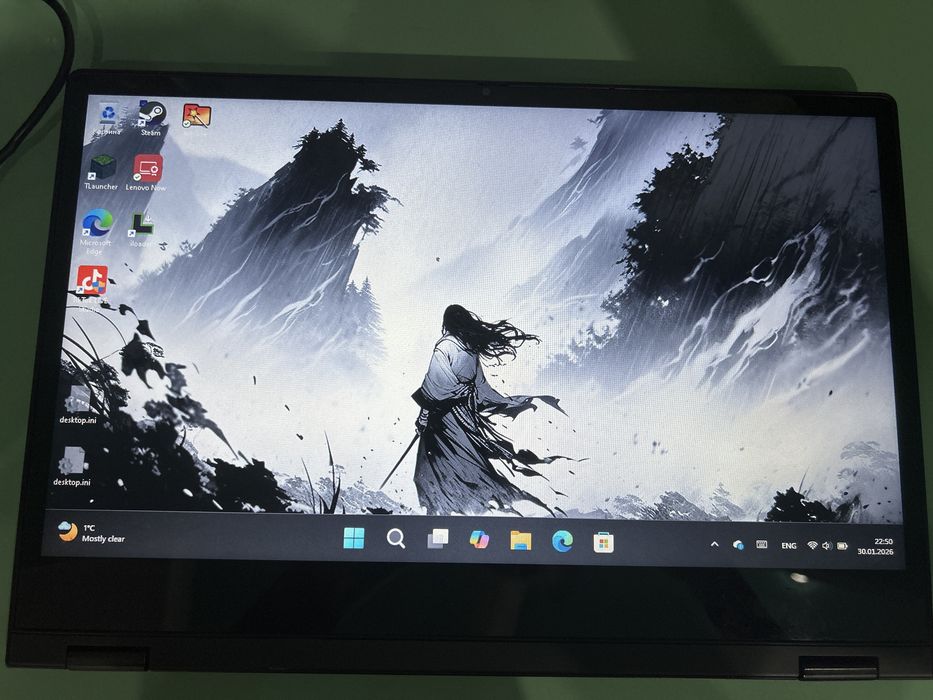 Ноутбук с сенсорным экраном , превращается в планшет