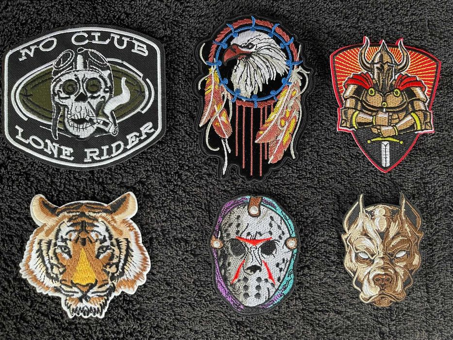 Petic/Patch/Emblema brodat geaca/vesta/etc piele/textil moto/rock/punk