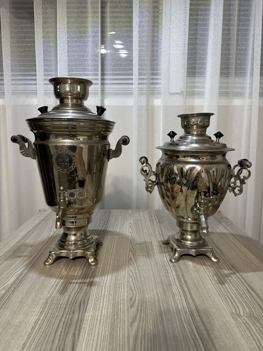 Самовари 2бр. - произведени 1982 и 1984