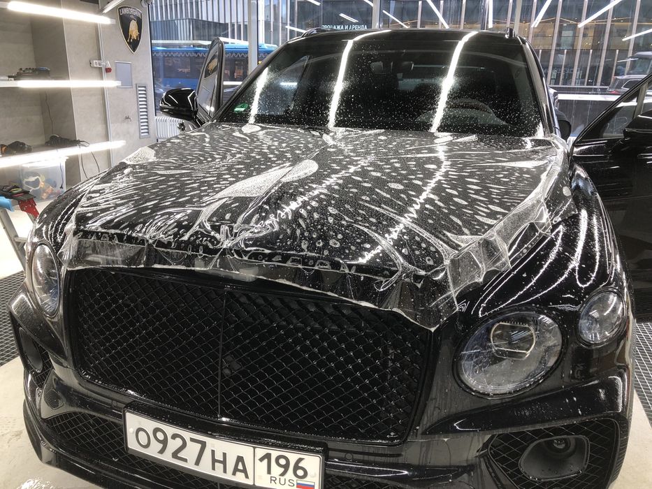 Оклейка авто защита кузова авто от сколов и царапинь. Броньплёнка
