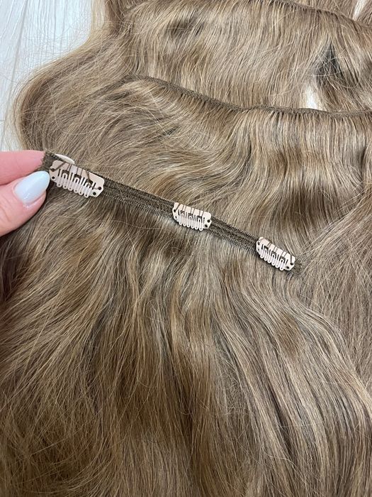 Екстеншъни естествен косъм