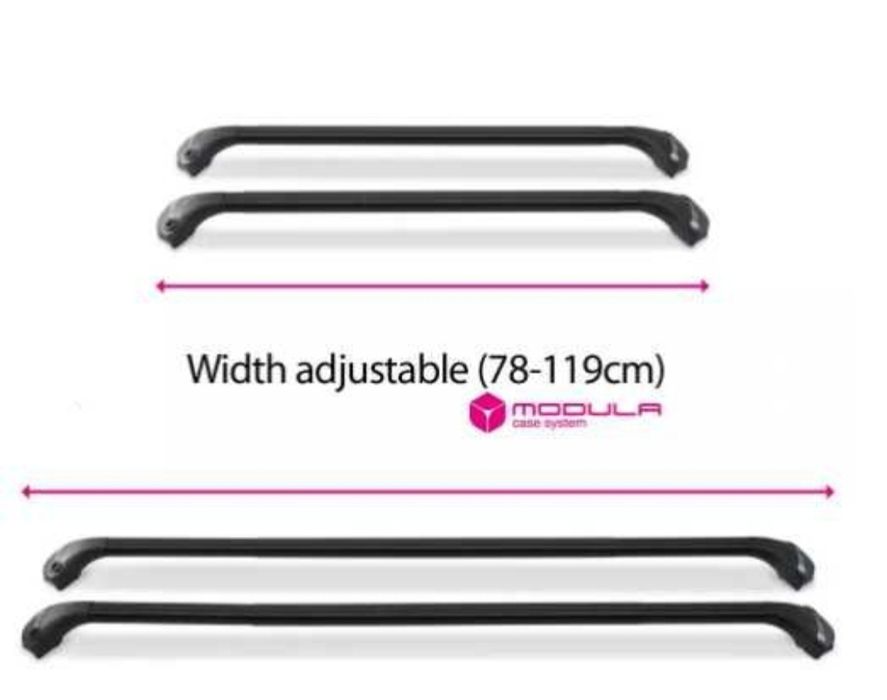 Напречни греди MODULA OVAL BAR