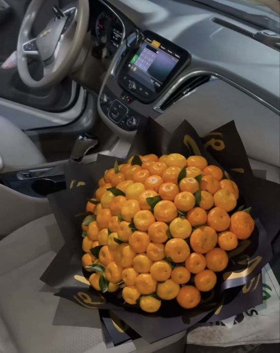 Мандариновый букет