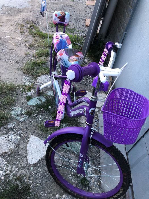 Велосипед для девочки 5-8 лет новый