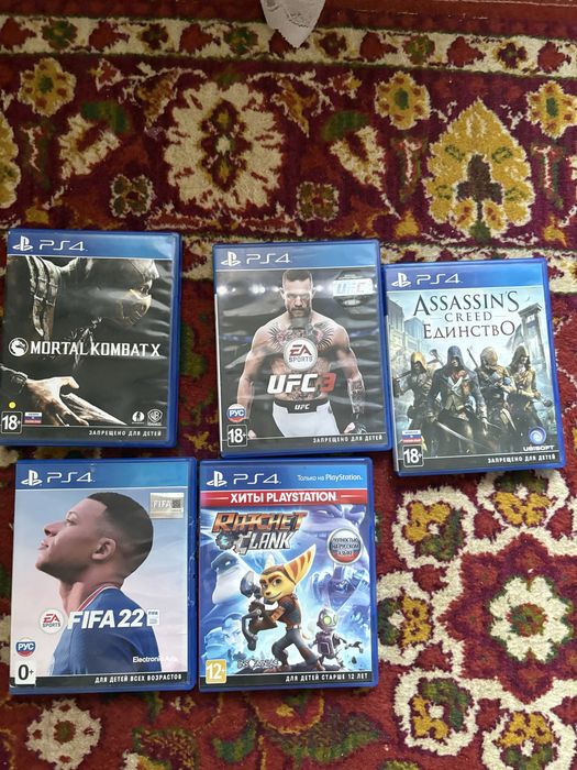 Игры на пс 4 , диски для ps 4