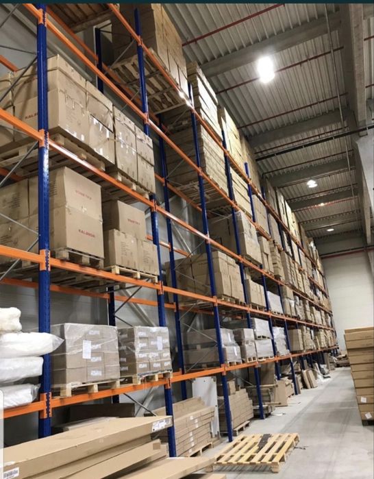 Vindem rafturi metalice pentru euro paleti si incarcare manuala