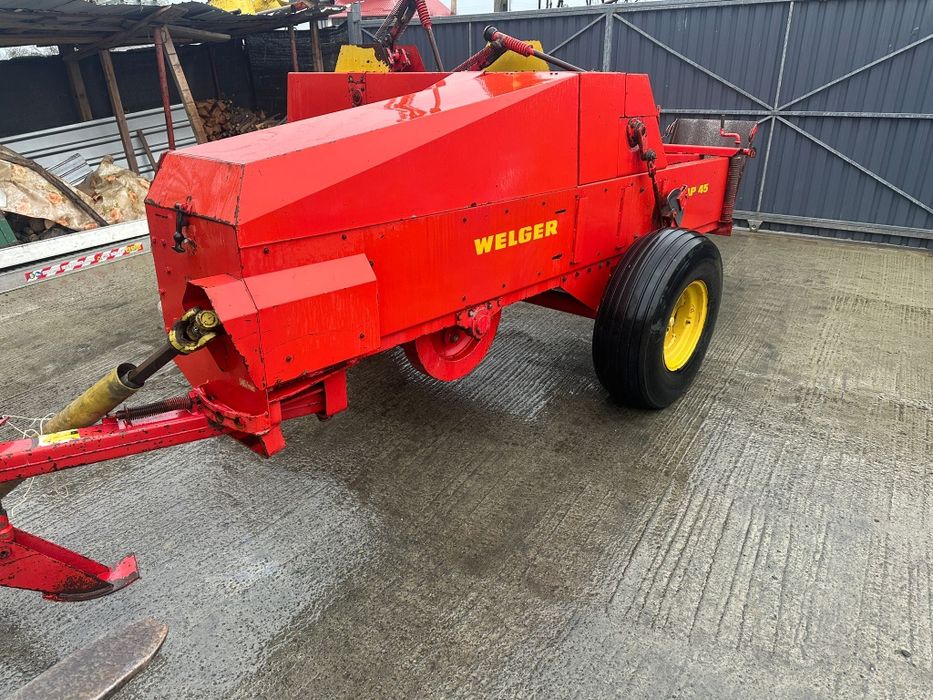 Presa de balotat , Balotiera Welger ap 45 , 48 , 53