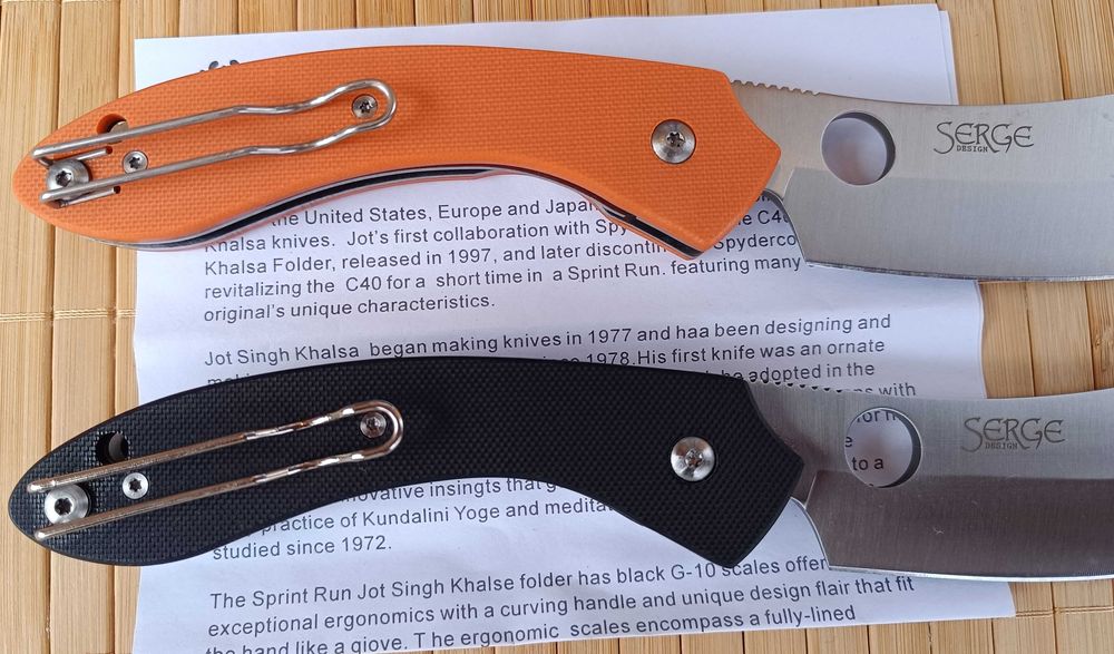 Сгъваем нож Spyderco Roc Cleaver