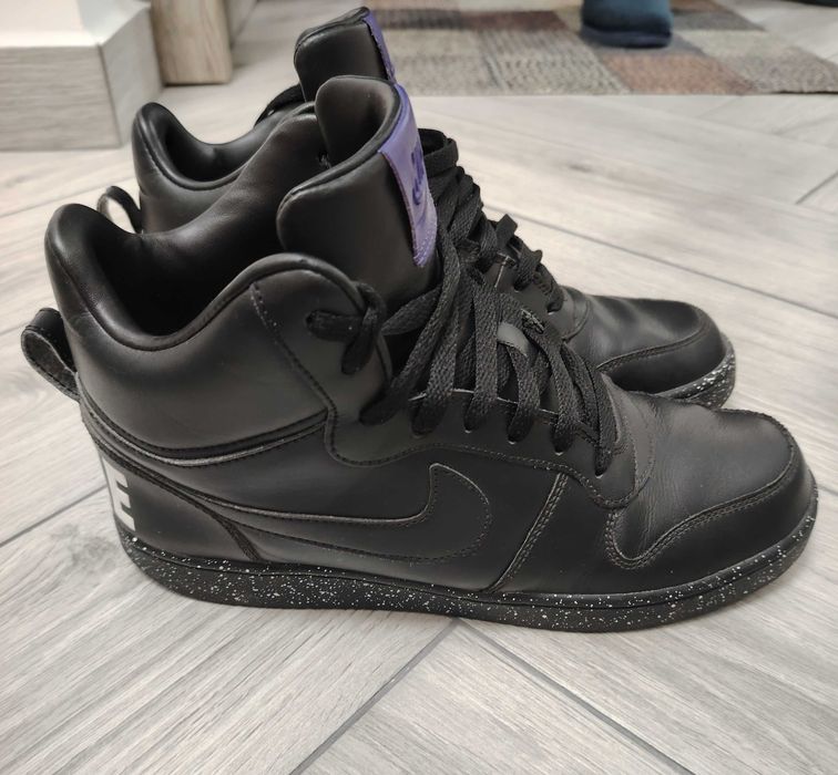 Sneakers Nike Court Borough Mid, negru, marimea 42