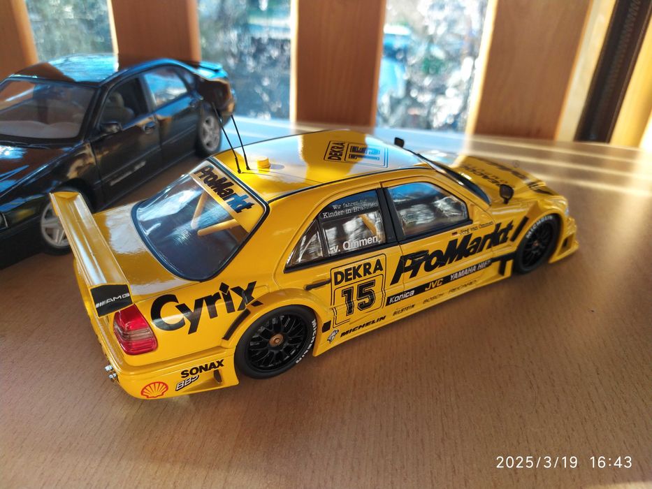 1:18 Метални Модели на MERCEDES C-Klass DTM Team AMG - UT models