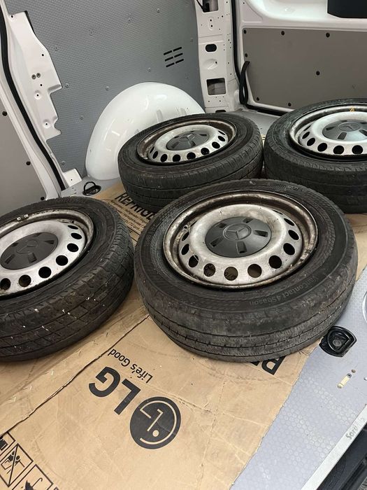 Джанти с гуми 195/65 R 16 C  за Мерцедес Вито