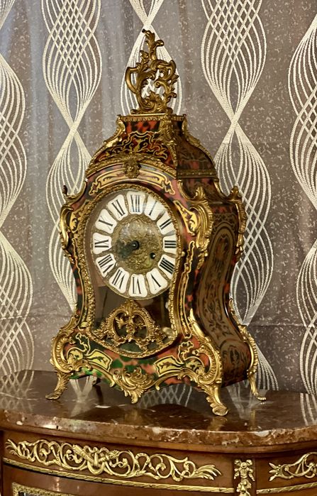 Ceas vechi stil Charles Boulle *** vintage / antic / vechi / retro ***