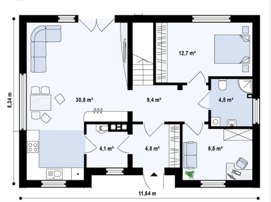 Vand Case pe structura metalica invelite cu panou sandwich extra gros!