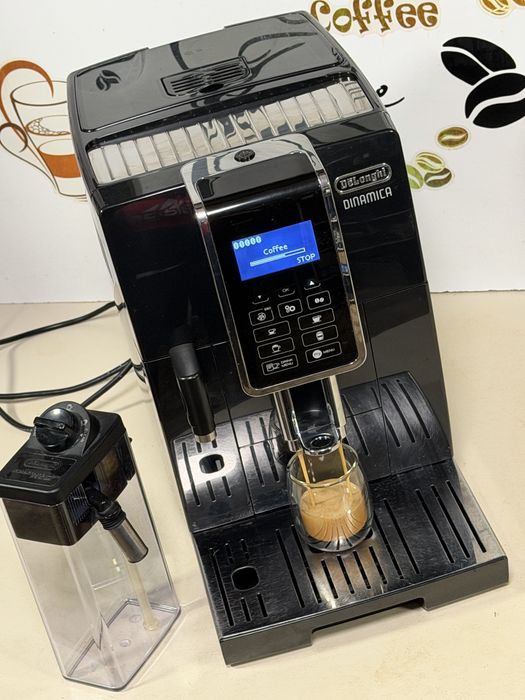 Кафемашина кафе автомат delonghi dinamica с гаранция