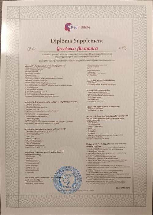 Психолог для женщин