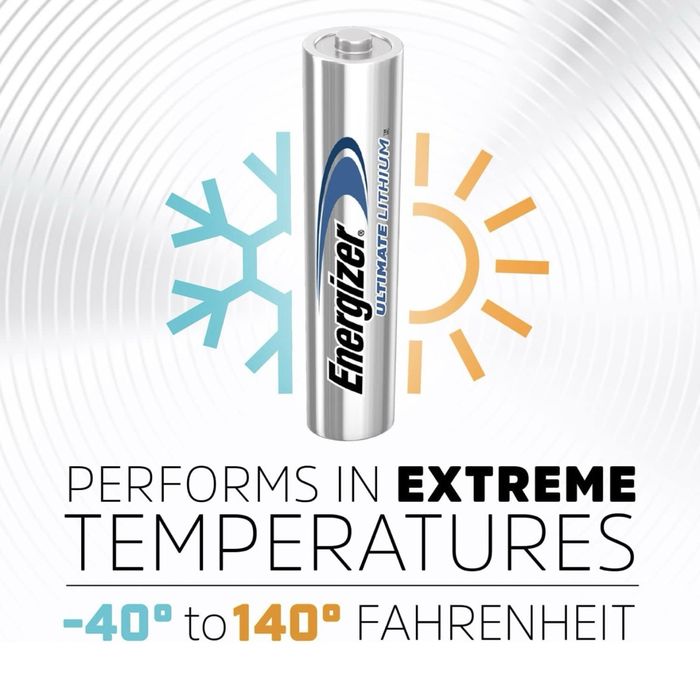 Батарейки (Энерджайзер) Energizer Ultimate Lithium - АА/AAA для GPS