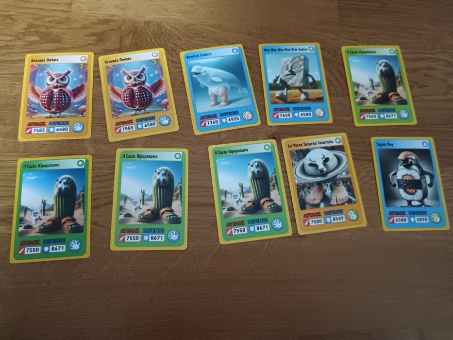 Schimb de cartonase BRAINROT