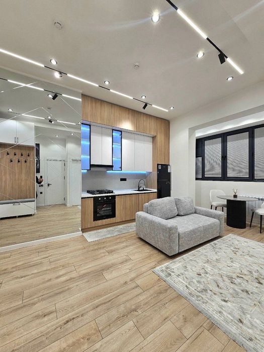 2-комнатная квартира 44 м² — ЖК Oz Mahal, Дархан, Новомосковская