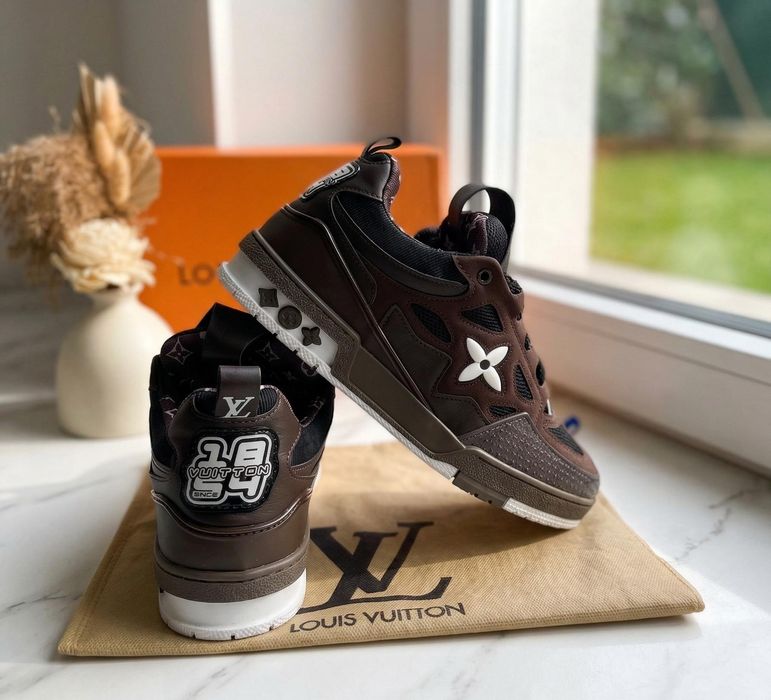 Adidasi LV Skate Maro Dark Brown - Full Box