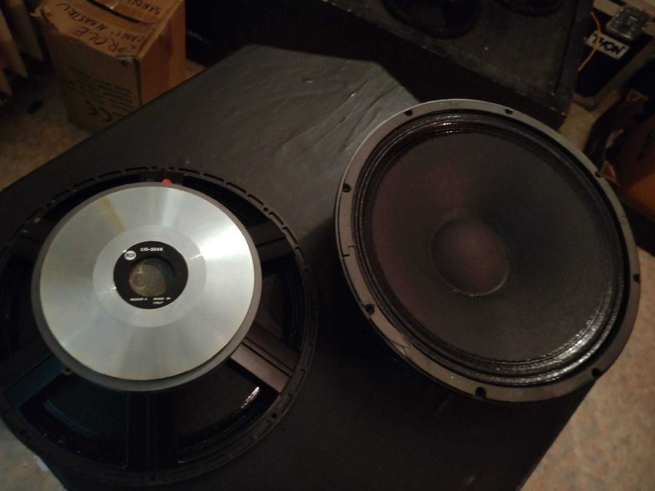 Doua buc. bass, woofer RCF, 15"