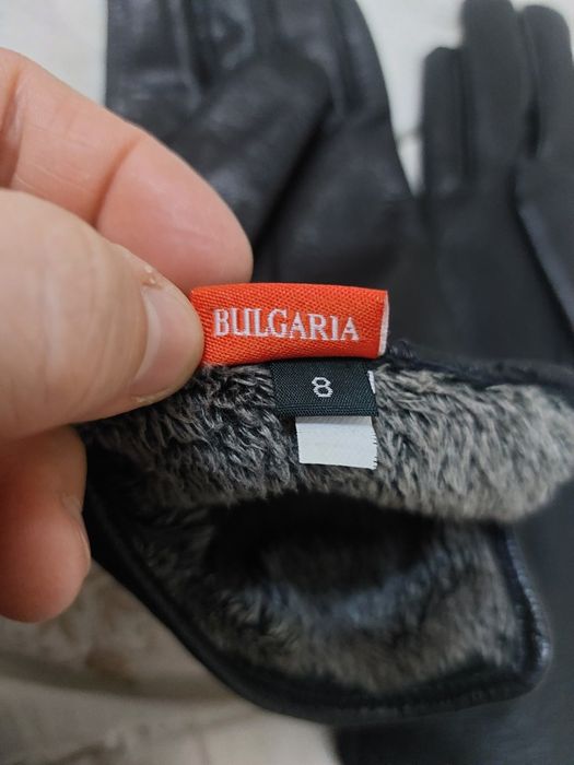 Новые кожаные зимние перчатки