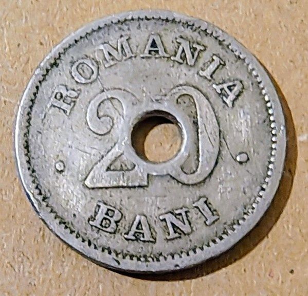 20 bani 1900 rara