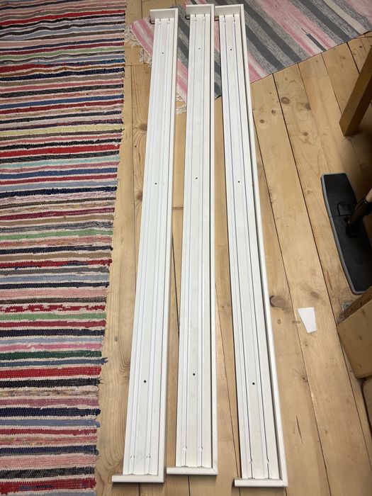 șine pentru perdele/ draperii cu masca duble 160 cm