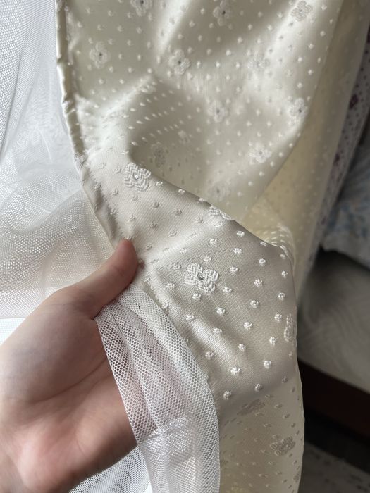 Продам шторы с тюлью