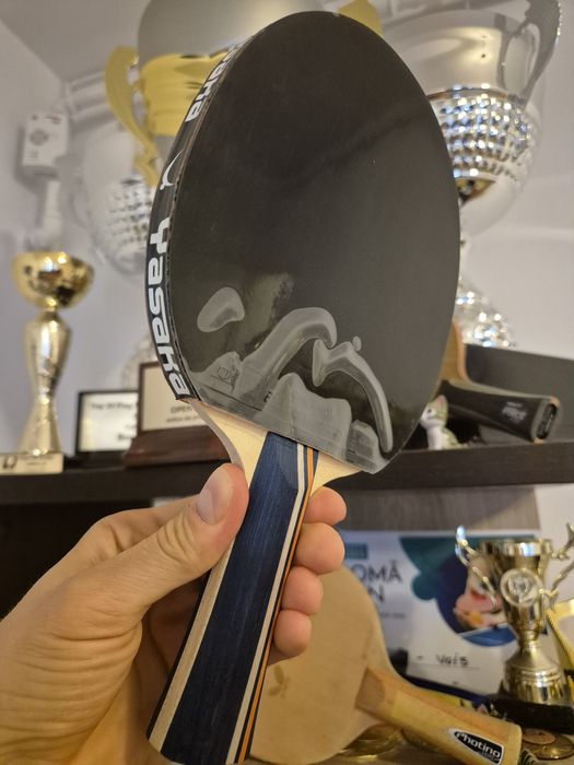 Paletă profi Ping Pong Yinhe + Kokutaku  | efect si control