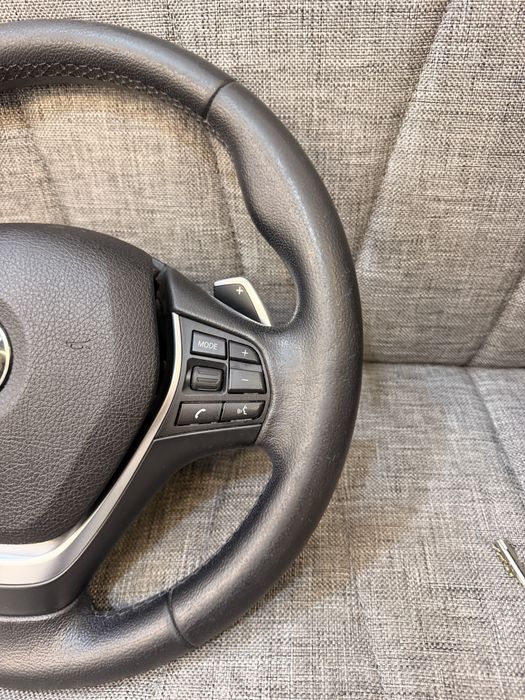 Volan Bmw complet cu padele BMW x3 f25 x4 f26 f30 f31 f32 f34 f36