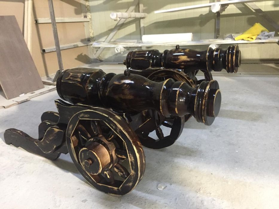 Деревянные пушки