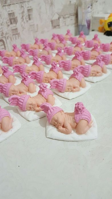 Mărturii de botez bebeluși pe aripi din săpun