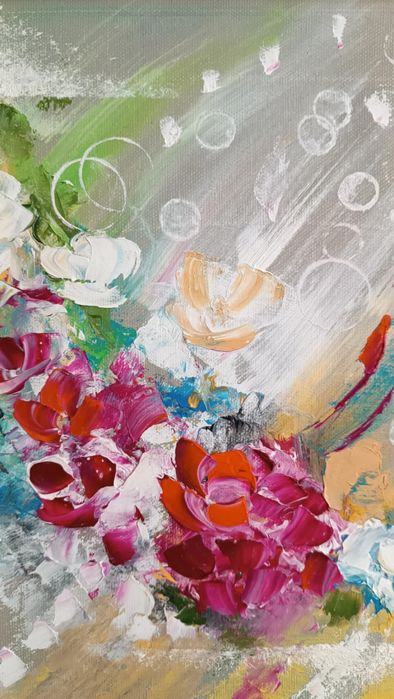 Картина “Цветя абстрактна”