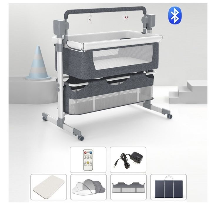 Детская кроватка манеж