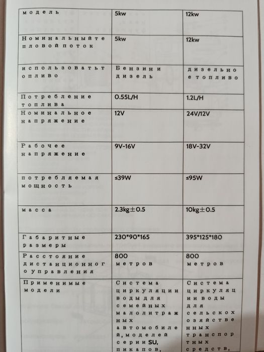 Автонагреватель.