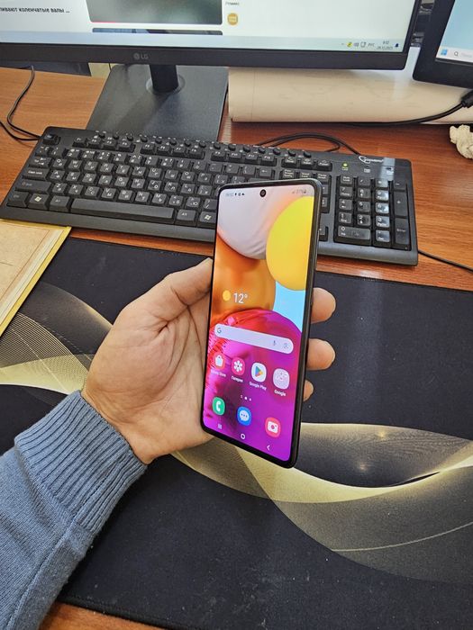 Samsung 71 6/128gb(2022) ideal iwlawi zur aybi yuq tozza telefon