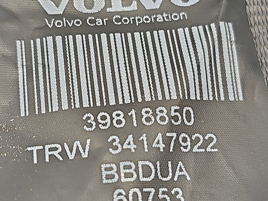 Centura stanga spate Volvo S60 II [Fabr 2010-2018] 39818850