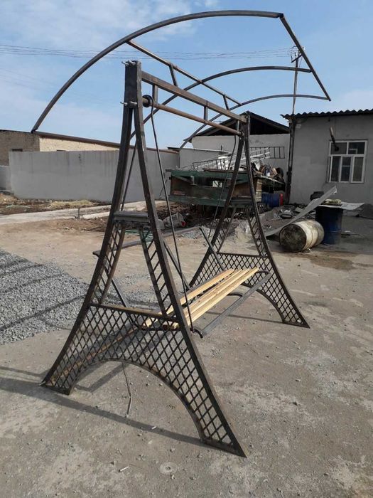 Сварочные работы, ковка: железные ворота/двери/решетки/скамейки/перила