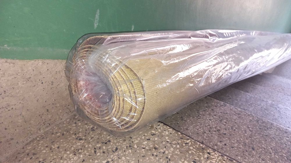 Мокет, пъстър, розов