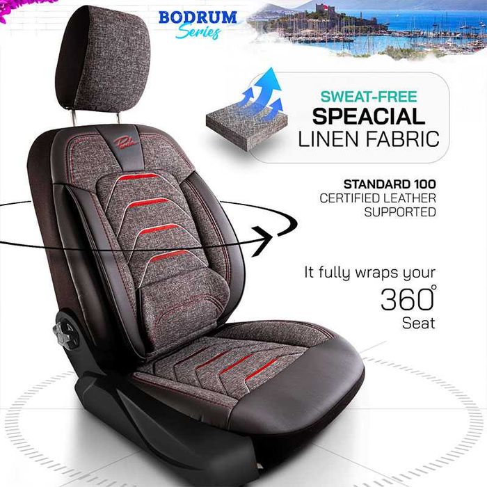 Комплект премиум тапицерия Panda Bodrum - различни цветове