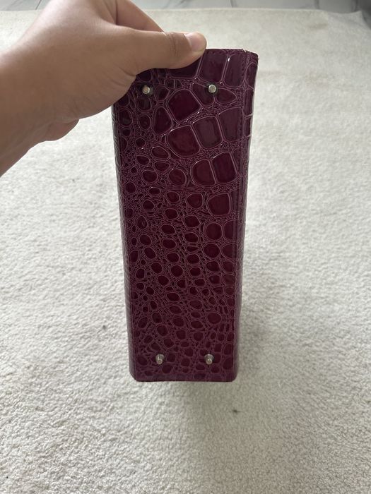 Geantă de mână Miche cu o husă interschimbabilă Lillian Classic de culoare grena [5.3, 5.5].