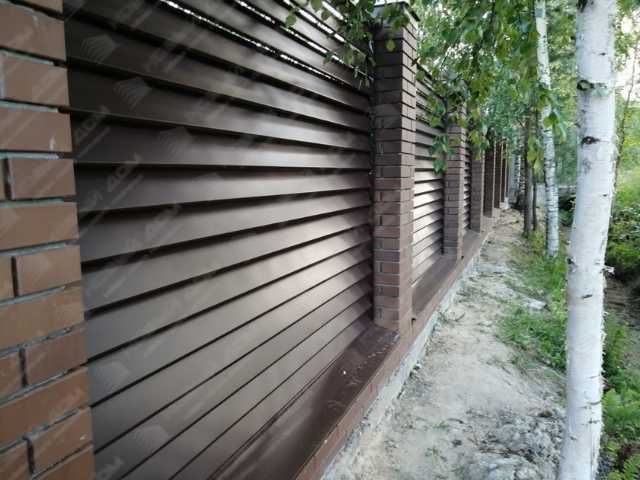 Забор жалюзи еврозабор