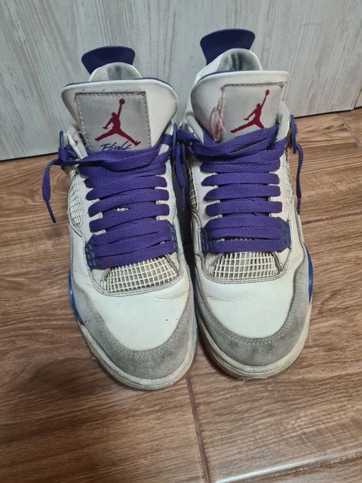 Air Jordan 4 белые