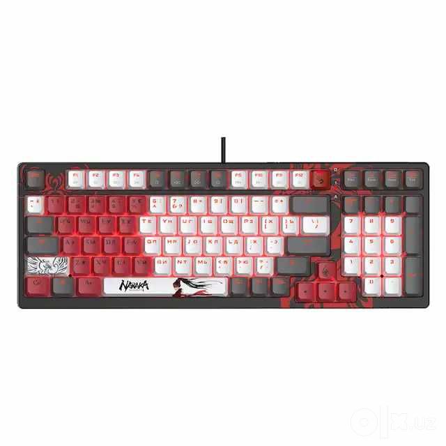 Проводная механическая игровая клавиатура Bloody S98 Sport RGB +/